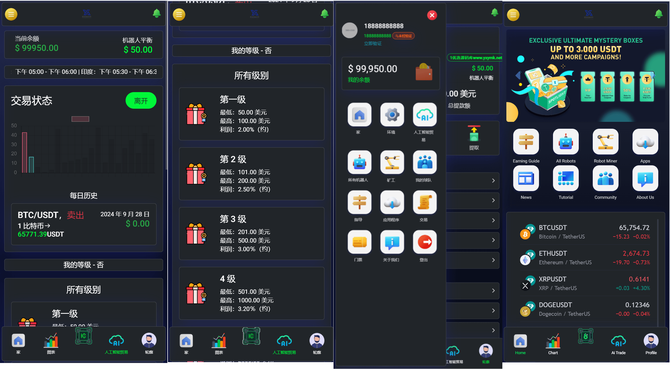 海外交易所源码/AI矿机系统源码 加密货币交易所 智能交易所源码-高山源码