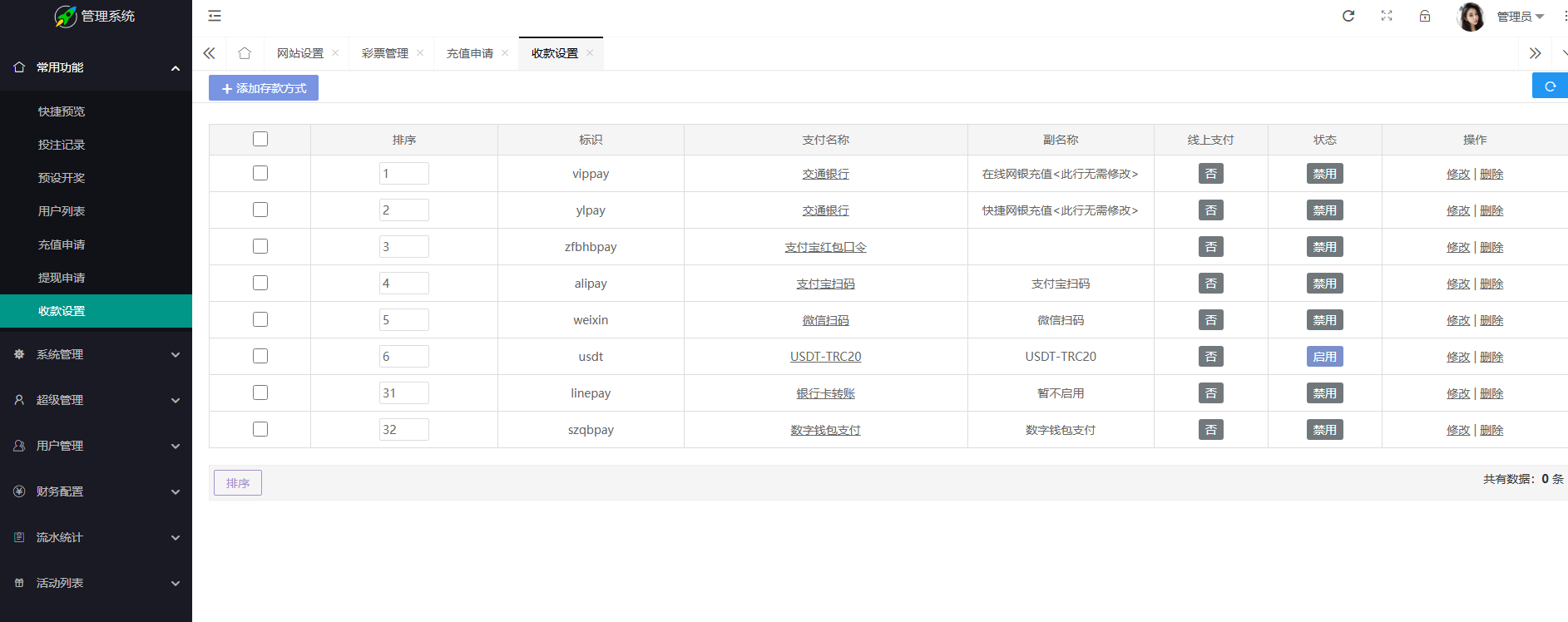 图片[14]-2024完整繁体大富二开修复优化改版 ，带USDT，钱包充取，改单，预设功能 系统和官方系列彩【购买此套包搭建】-高山源码