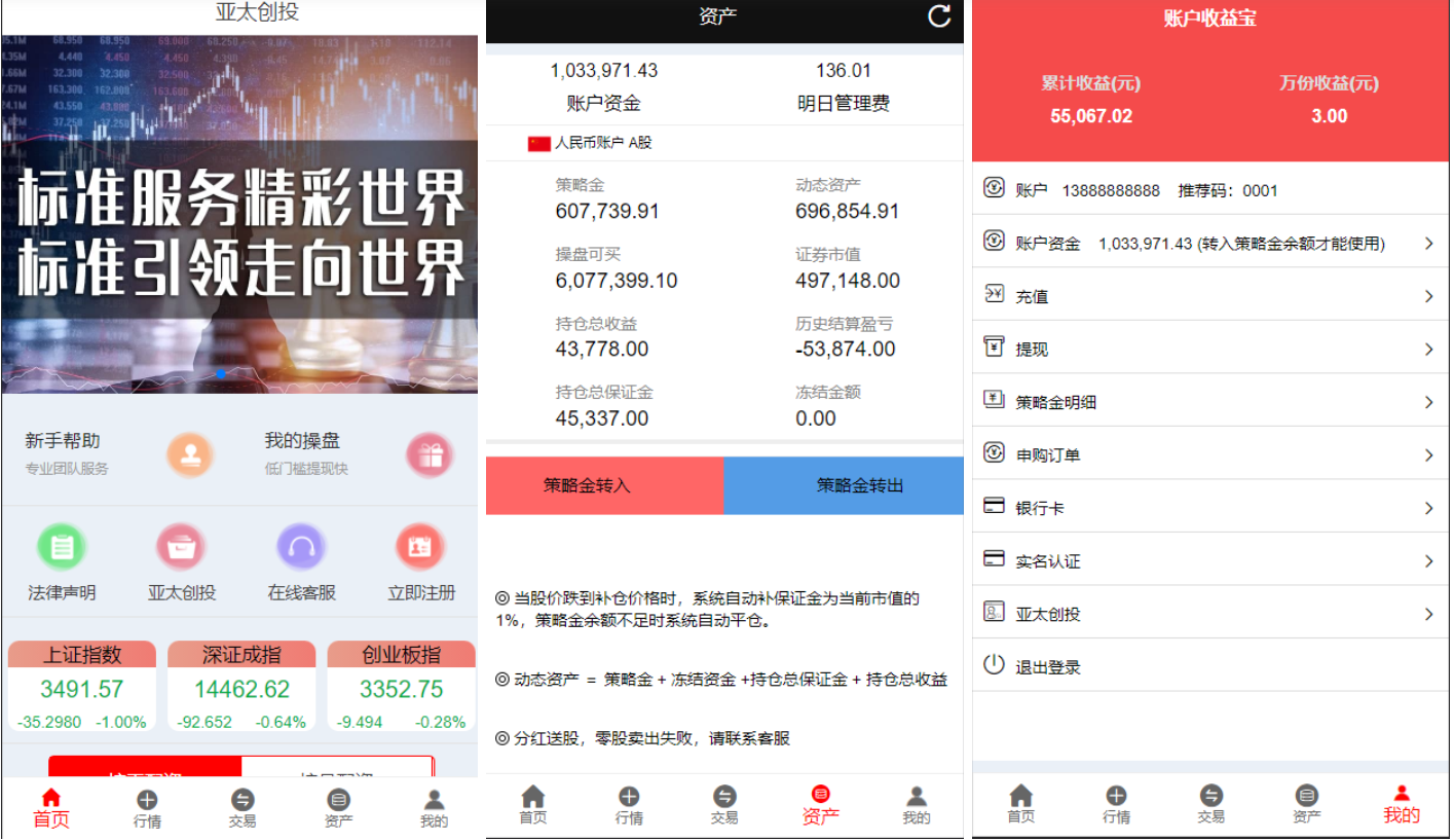 亚太创投股票系统/投资理财系统/全套打包附带完整计划任务-高山源码