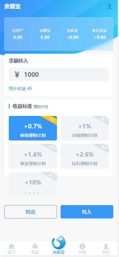 图片[4]-区块链矿机蓝白新UI/全新矿机系统源码/虚拟币投资理财系统/内置客服系统-高山源码