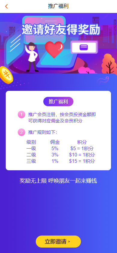 图片[8]-投资理财/分红返利/基金私募/项目投资系统/三级佣金制度/积分商城/股权认购-高山源码