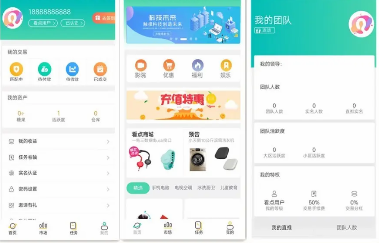 区块链源码/智慧晶/趣看点/全球看点/趣分类/大小区活跃度升级模式制度-高山源码