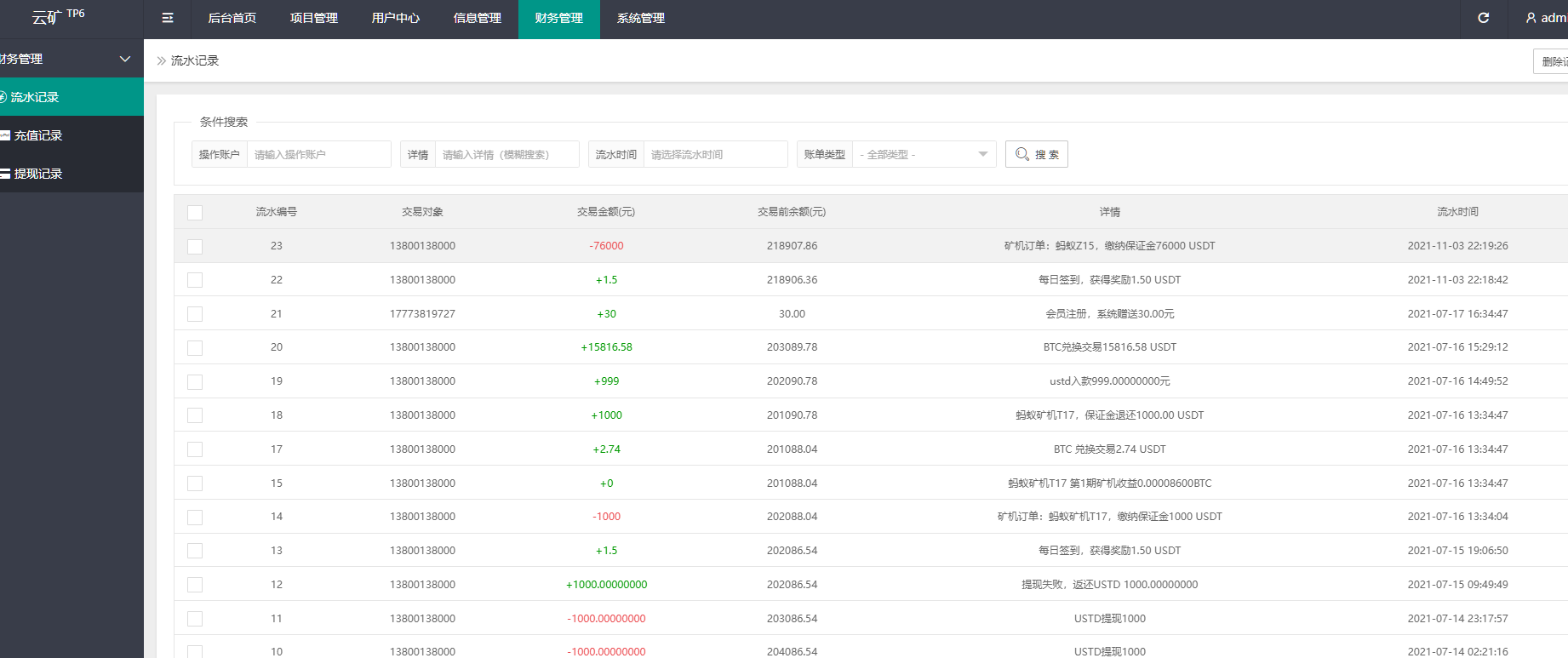 图片[15]-海外理财挖矿系统/理财分红系统/投资理财源码/虚拟币TRX矿机系统投资/区块链云矿机系统-高山源码