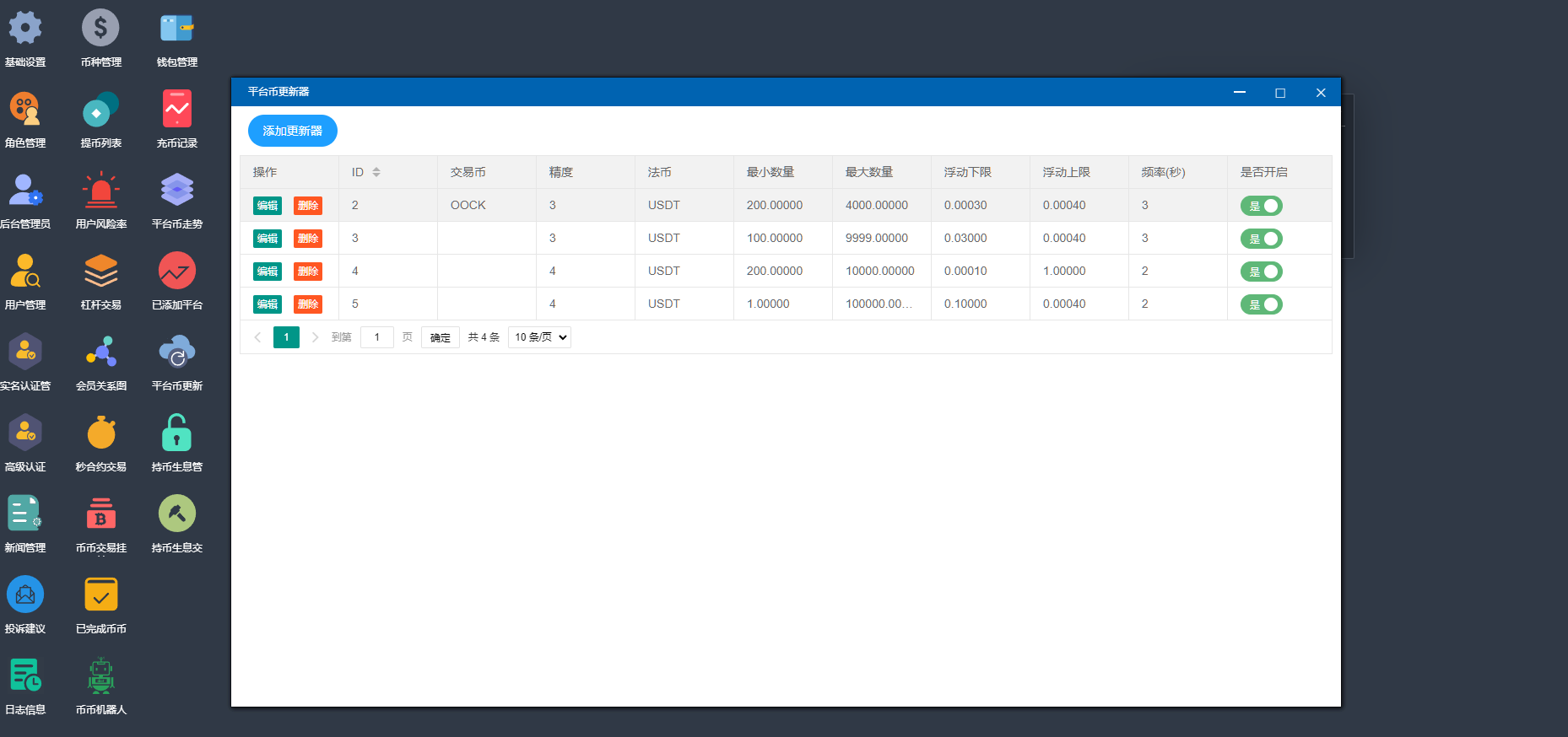 图片[22]-多语言交易所/后台预生成K线/质押生息/IEO认购/币币合约交易/杠杆-高山源码