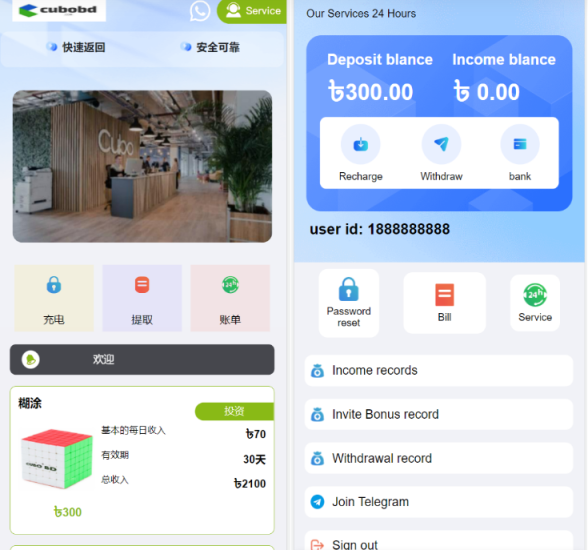 海外Magic投资理财USDT系统源码-高山源码