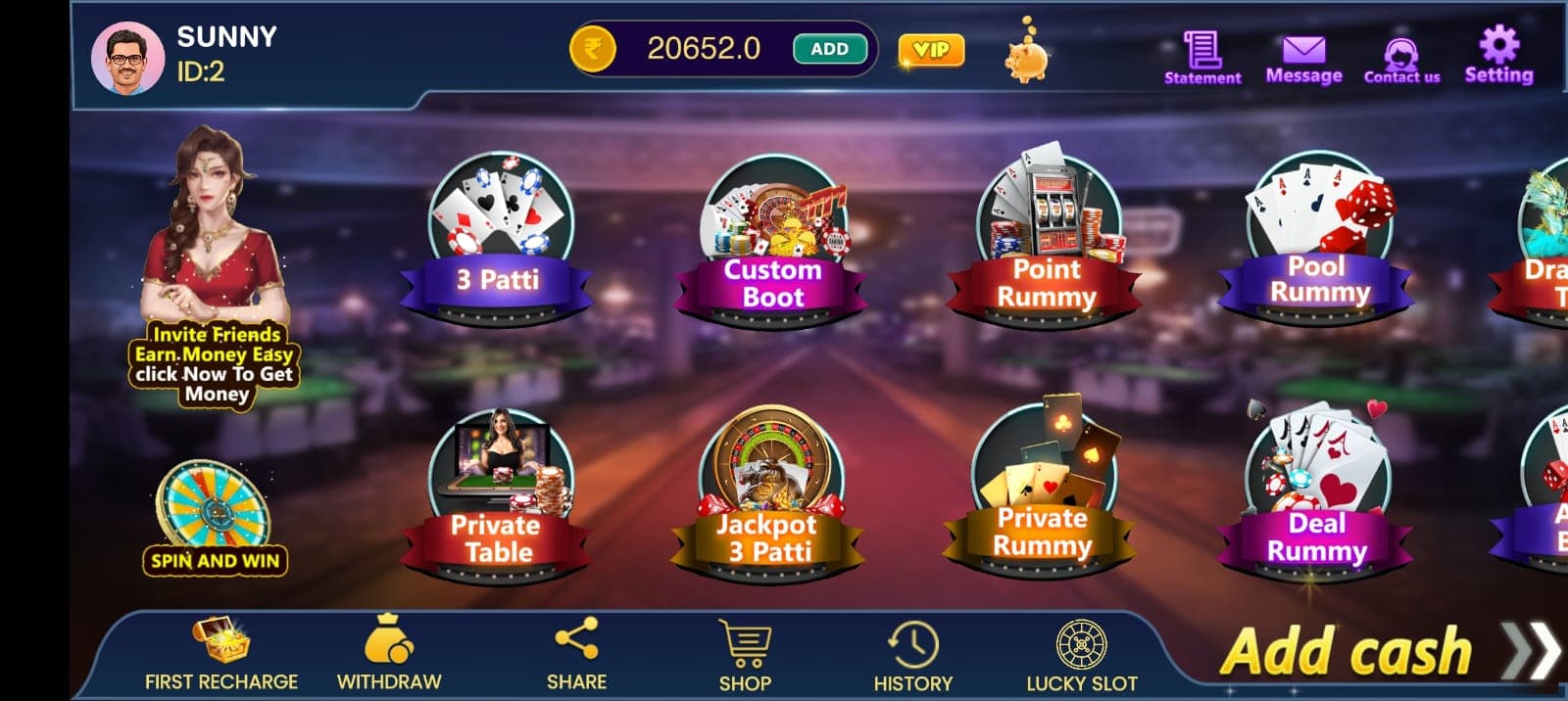 图片[4]-印度语言棋牌程序源码系统9款游戏/印度扑克/龙虎斗/内外之站/拉米/轮盘-高山源码