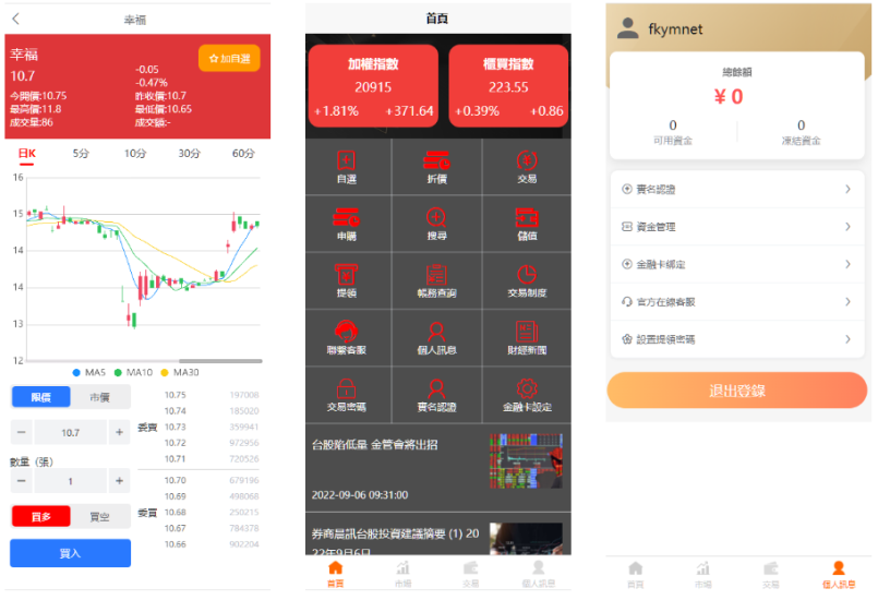 台股平台、股票投资、新股申购、高效的股票交易环境、折扣申购功能平台、自带客服对话-高山源码
