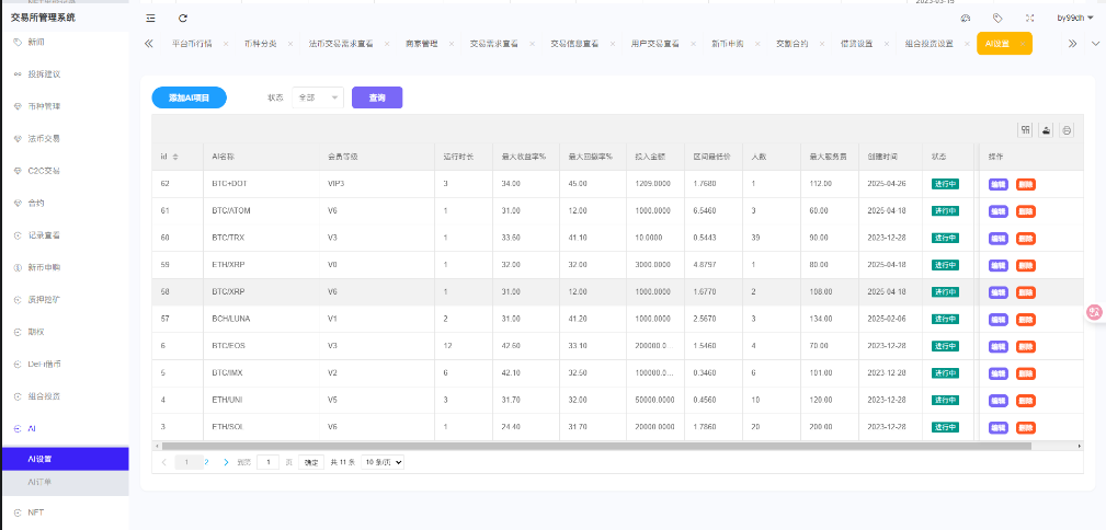 图片[20]-全新二开多语言/股票外汇/黄金期货/虚拟币/etf/defi借贷/c2c/申购/跟单/理财/ai量化/综合交易所源码-高山源码
